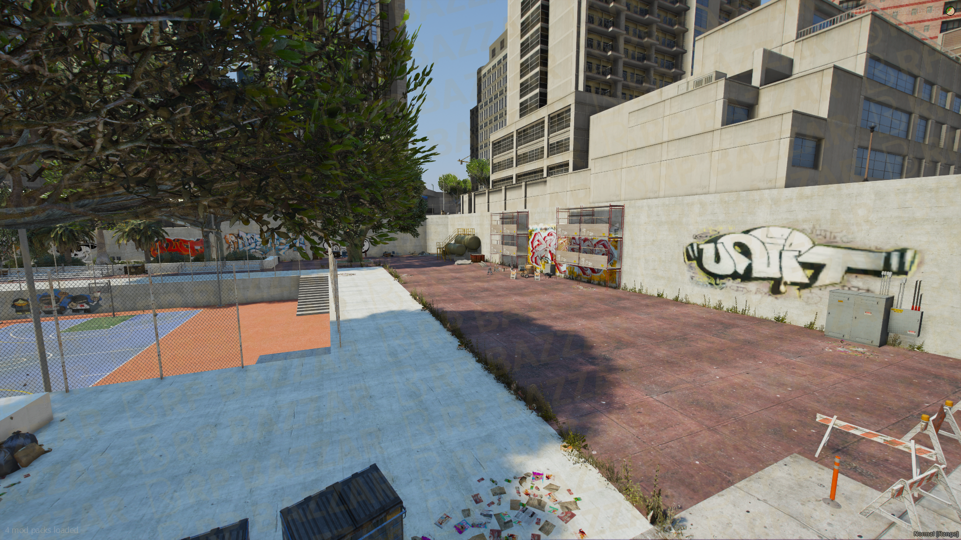 Urban Legion Square FiveM MLO — GTA RP Interior — ESX QB QBOX — RPBazzar
