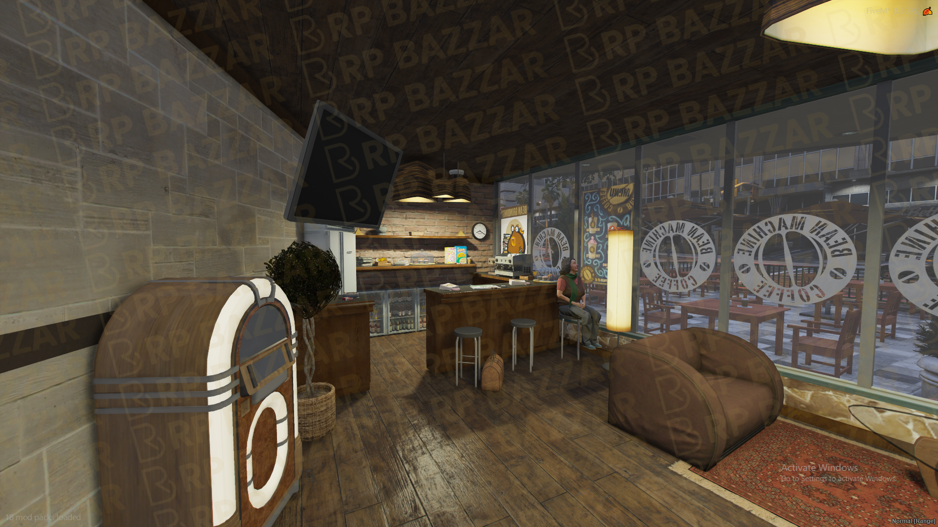 Urban Cantina FiveM MLO — GTA RP Interior — ESX QB QBOX — RPBazzar