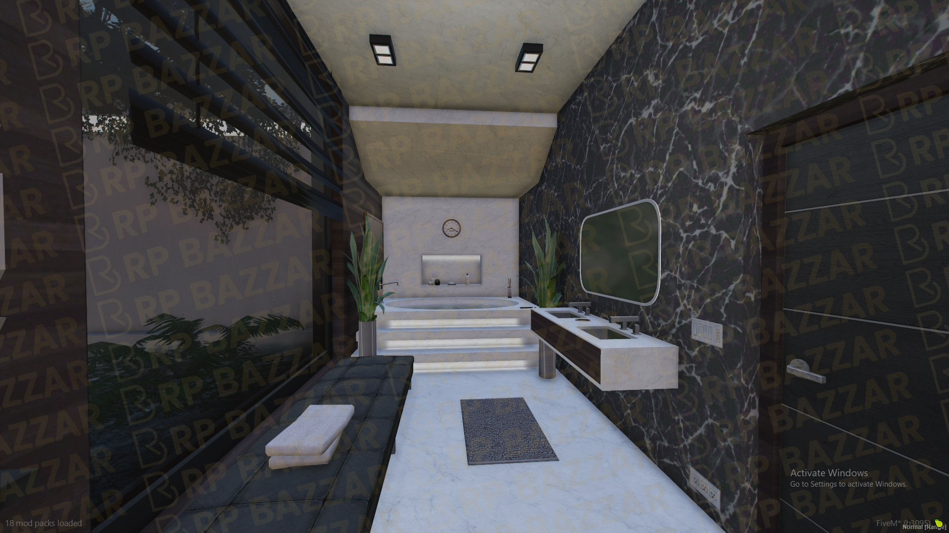 Modern Mansion FiveM MLO — GTA RP Interior — ESX QB QBOX — RPBazzar