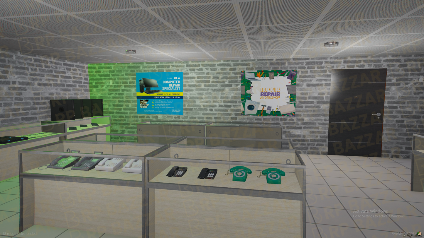 001.Weed Store FiveM MLO — rpbazzar