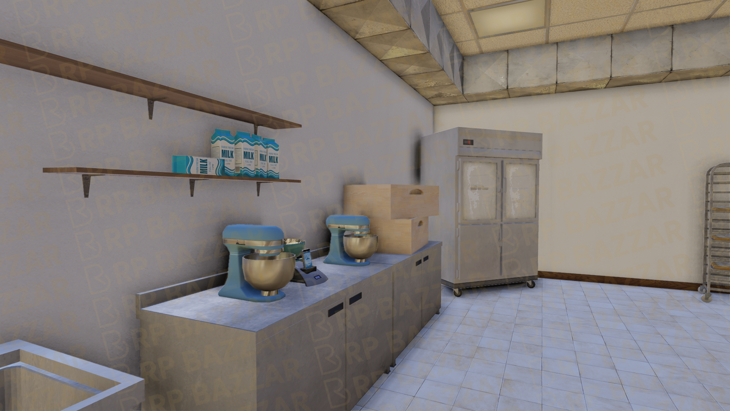 Street Food Truck FiveM MLO — GTA RP Interior — ESX QB QBOX — RPBazzar