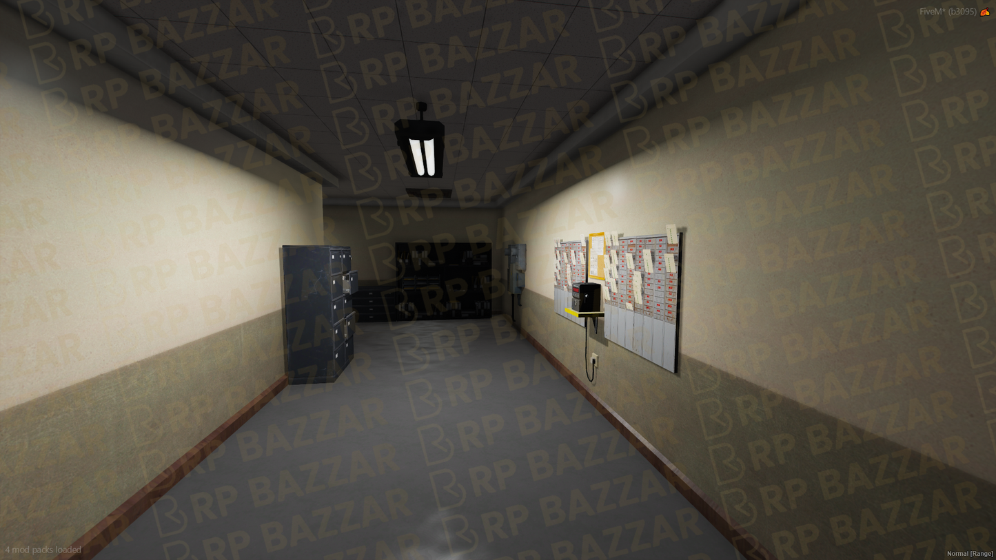 Valley Police Station FiveM MLO — GTA RP Interior — ESX QB QBOX — RPBazzar