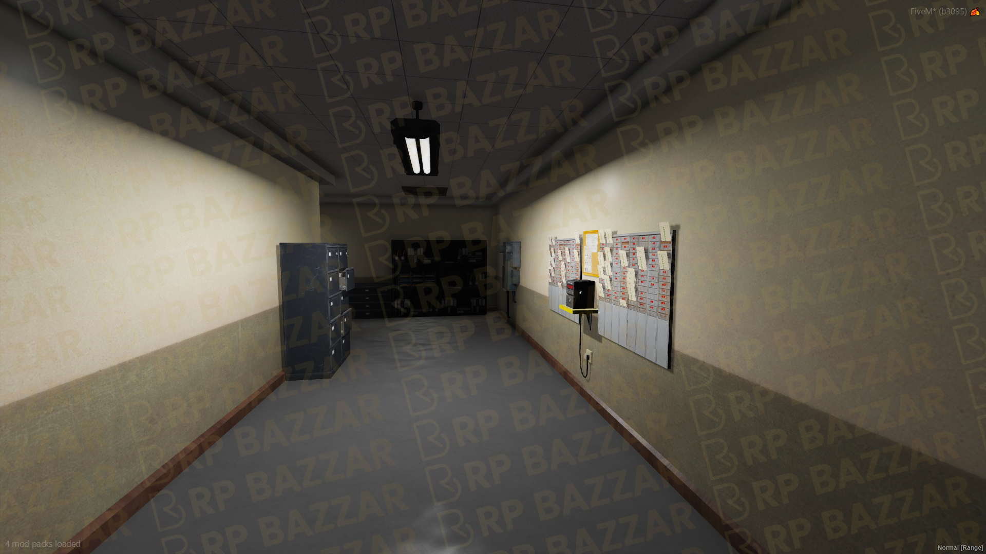 Valley Police Station FiveM MLO — GTA RP Interior — ESX QB QBOX — RPBazzar