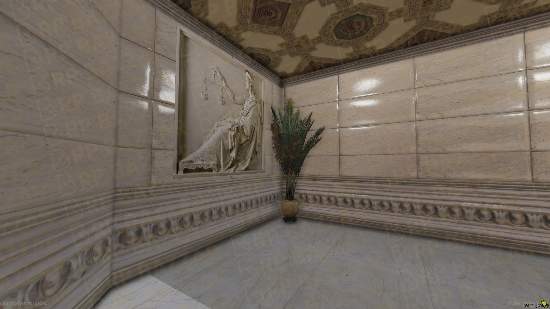 Urban City Hall FiveM MLO — GTA RP Interior — ESX QB QBOX — RPBazzar