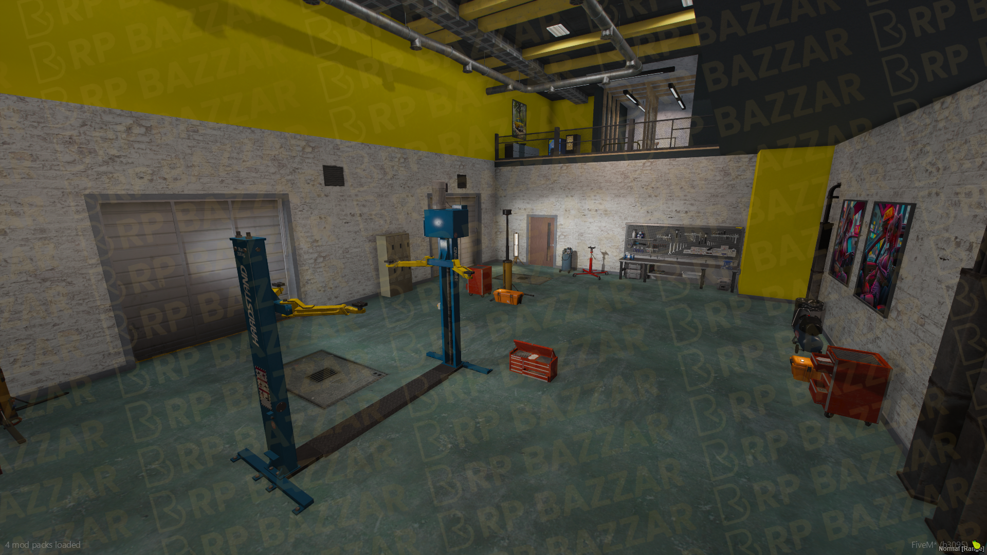 Downtown Taxi Depot FiveM MLO — GTA RP Interior — ESX QB QBOX — RPBazzar
