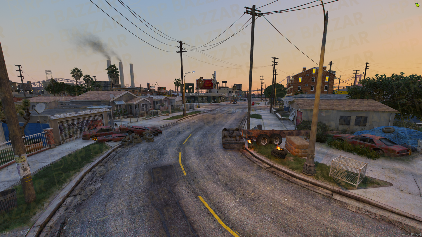 Brutal Gang Exterior FiveM MLO — GTA RP Interior — ESX QB QBOX — RPBazzar