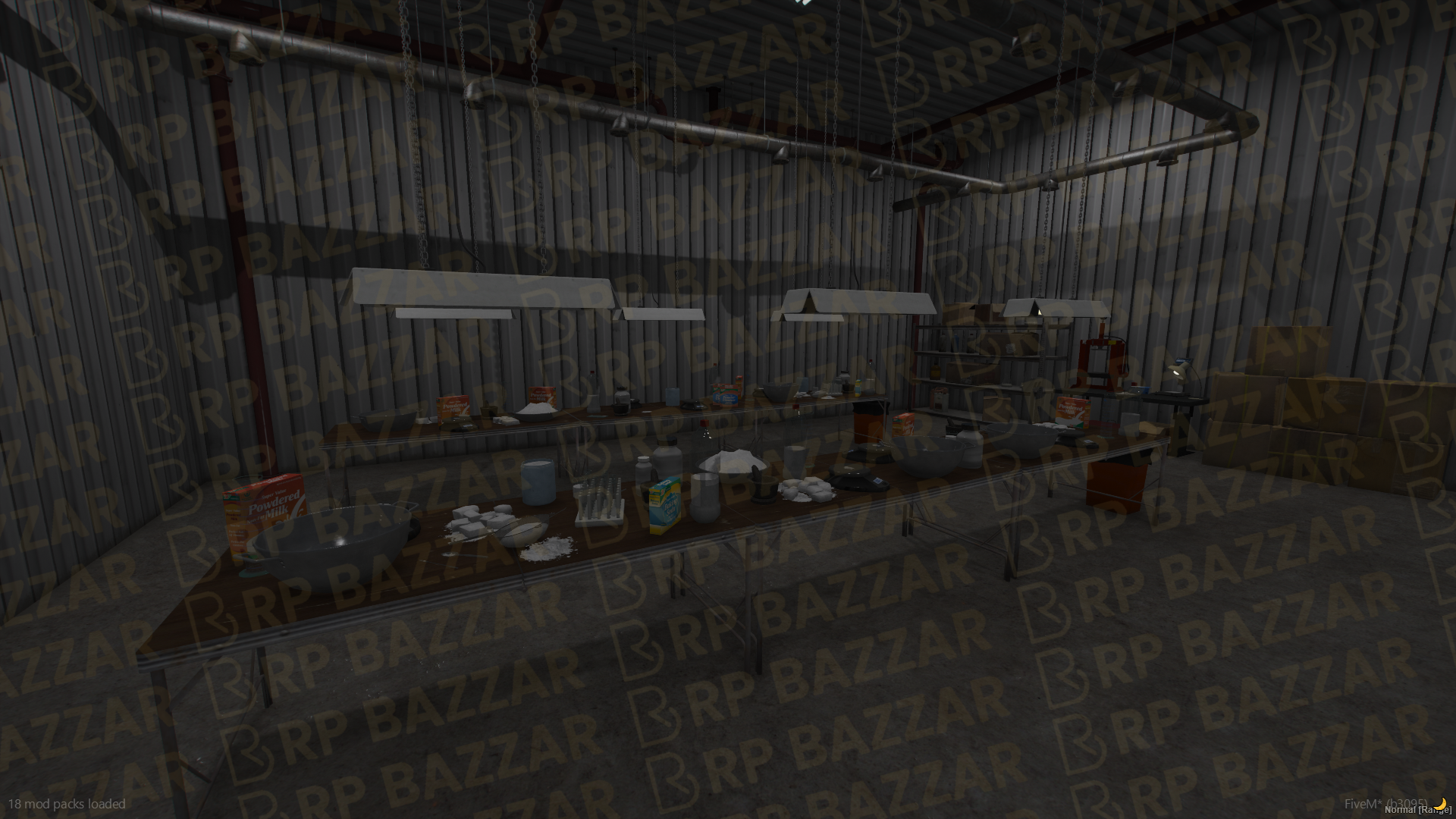 Deep Drug Lab FiveM MLO — GTA RP Interior — ESX QB QBOX — RPBazzar