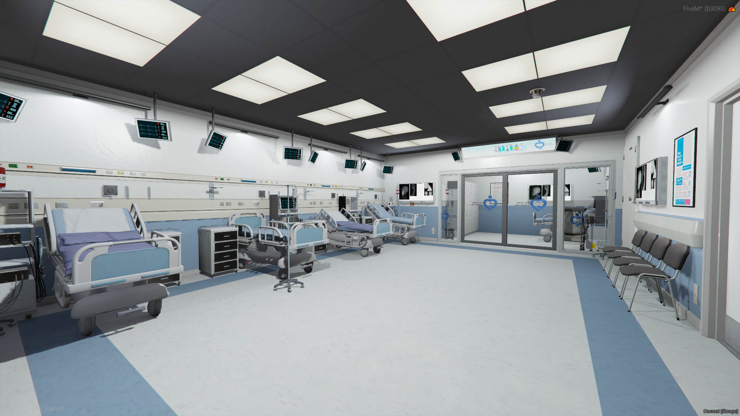 Memorial Hospital FiveM MLO — GTA RP Interior — ESX QB QBOX — RPBazzar