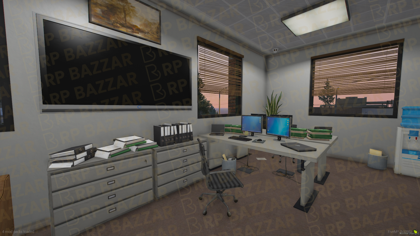 Frontline Fire Department FiveM MLO — GTA RP Interior — ESX QB QBOX — RPBazzar