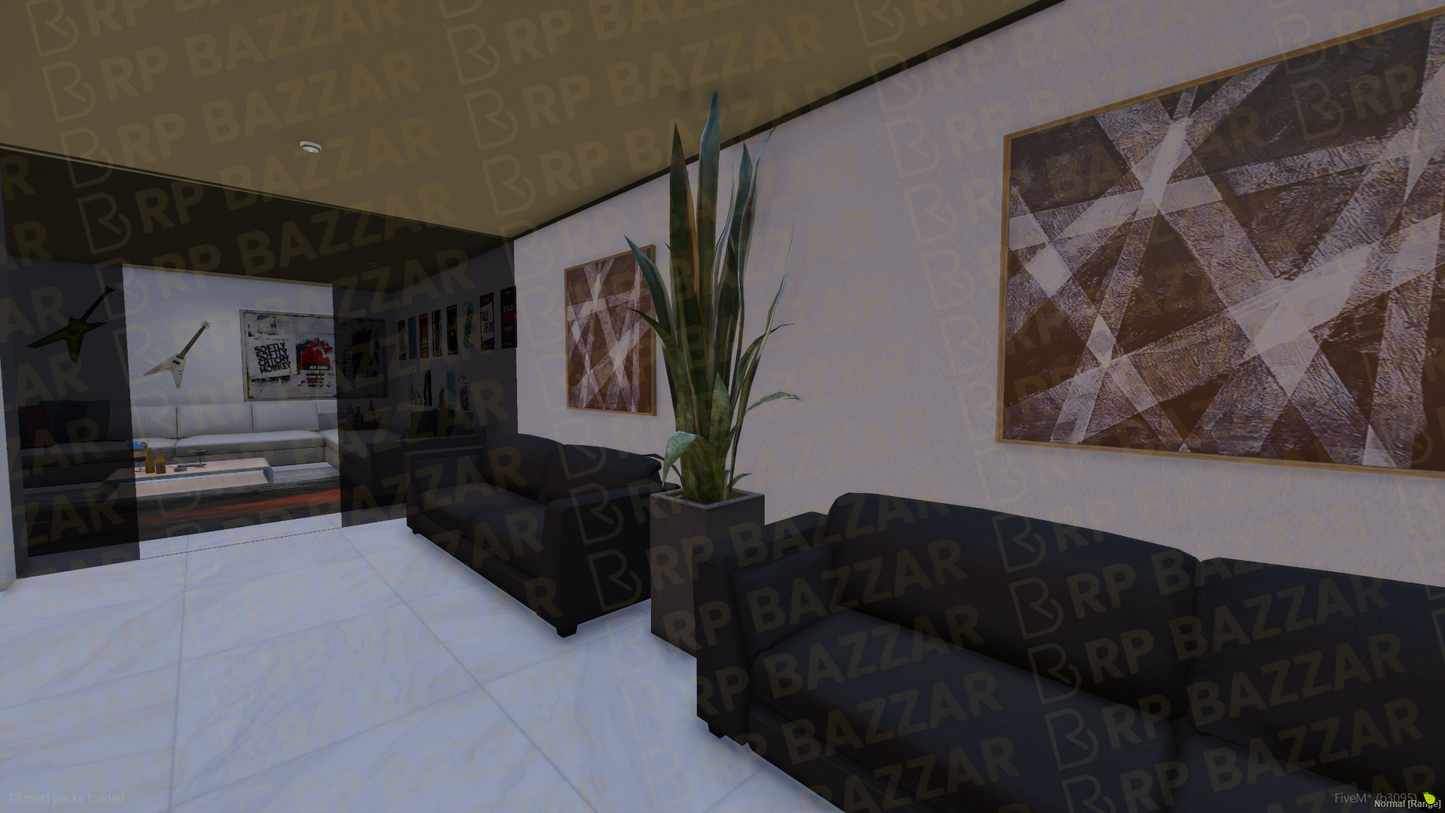 Urban Penthouse FiveM MLO — GTA RP Interior — ESX QB QBOX — RPBazzar
