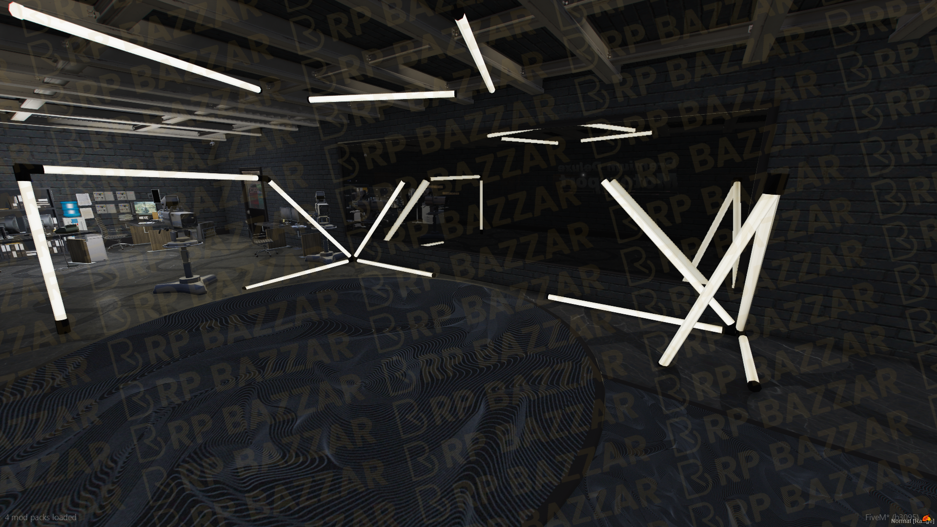 Chrome Vehicle Shop FiveM MLO — GTA RP Interior — ESX QB QBOX — RPBazzar
