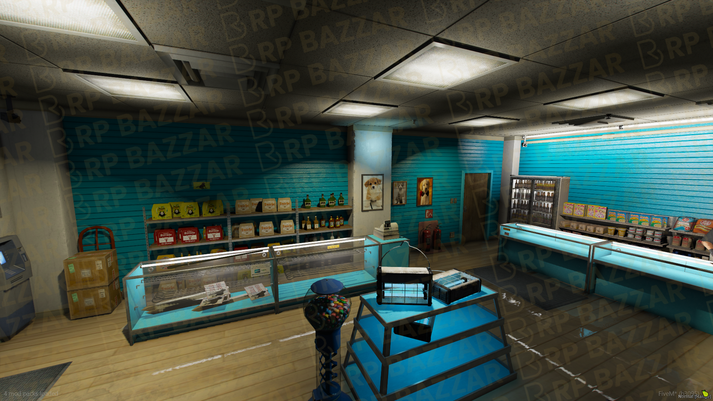 Vintage Other Store FiveM MLO — GTA RP Interior — ESX QB QBOX — RPBazzar