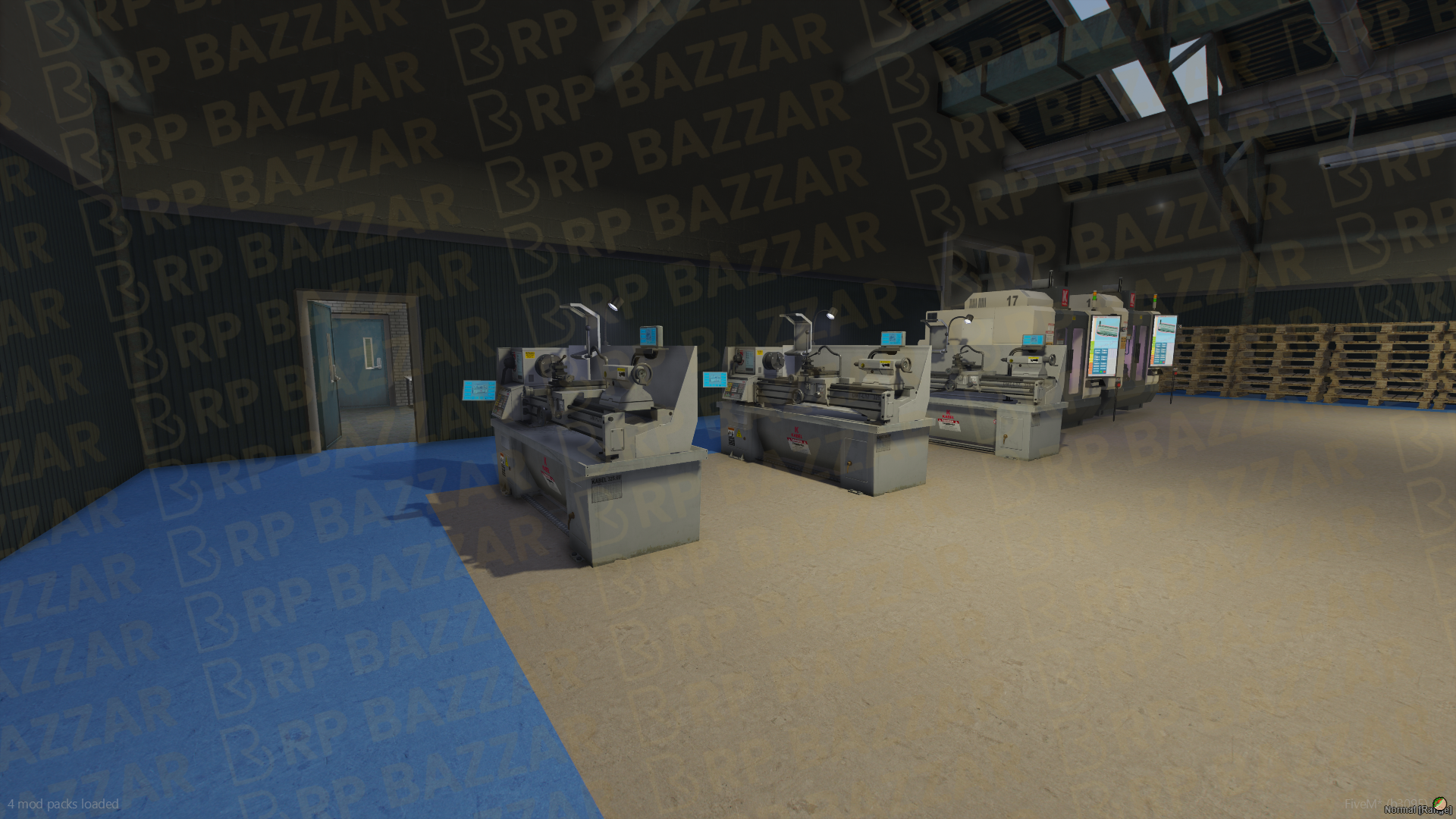 Workshop Job Location FiveM MLO — GTA RP Interior — ESX QB QBOX — RPBazzar