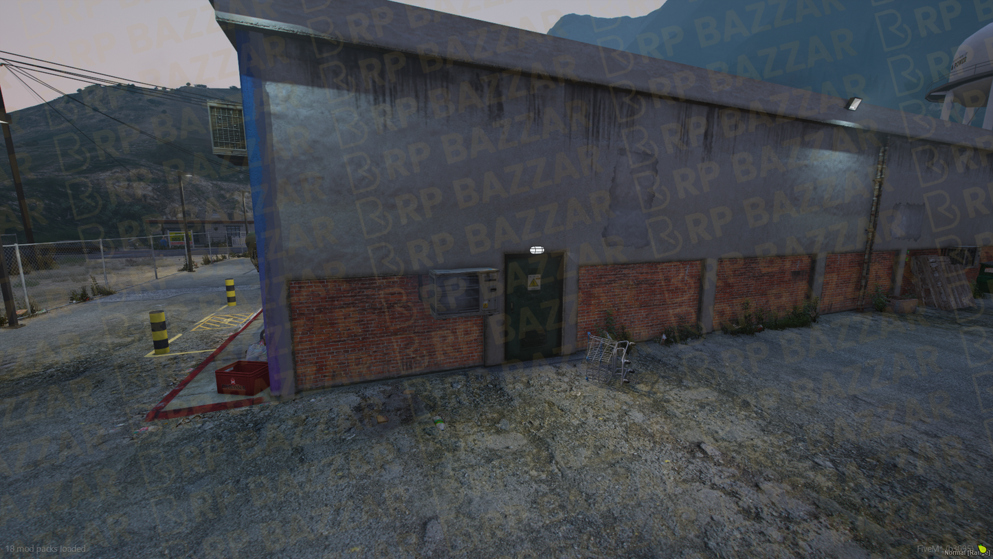 Classified Secret Location FiveM MLO — GTA RP Interior — ESX QB QBOX — RPBazzar