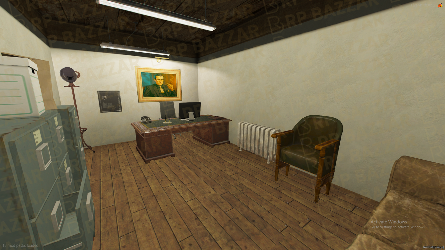 Industrial Bistro FiveM MLO — GTA RP Interior — ESX QB QBOX — RPBazzar