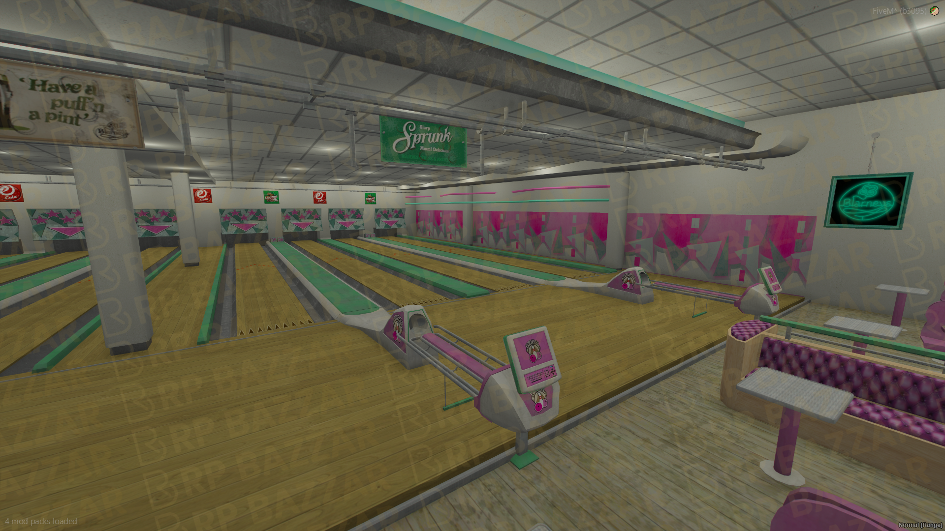 Urban Sports Court FiveM MLO — GTA RP Interior — ESX QB QBOX — RPBazzar