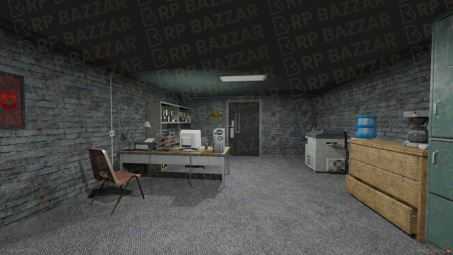 Central Storage Room & Warehouse FiveM MLO — GTA RP Interior — ESX QB QBOX — RPBazzar