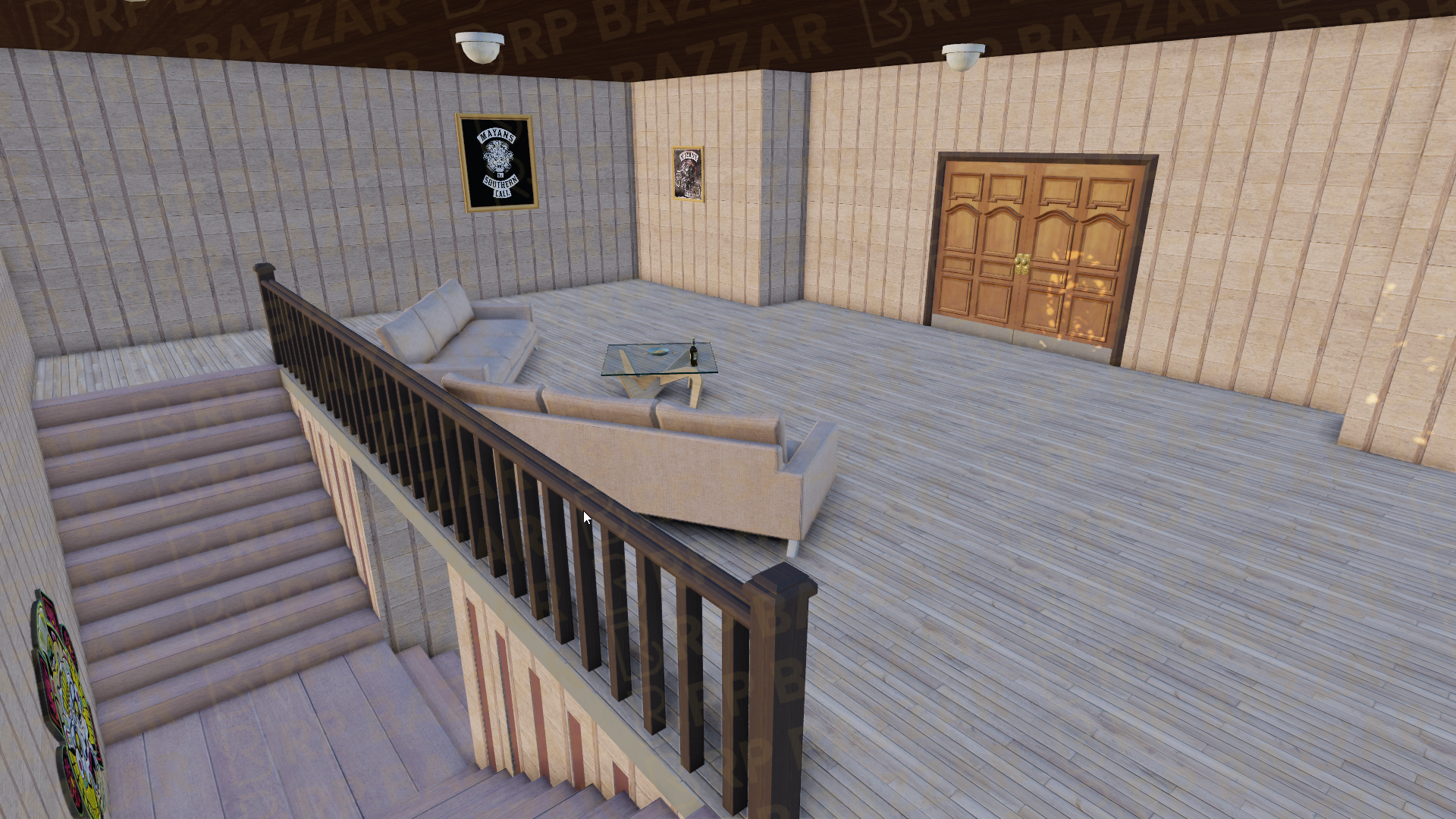 Triad Gang Mansion FiveM MLO — GTA RP Interior — ESX QB QBOX — RPBazzar
