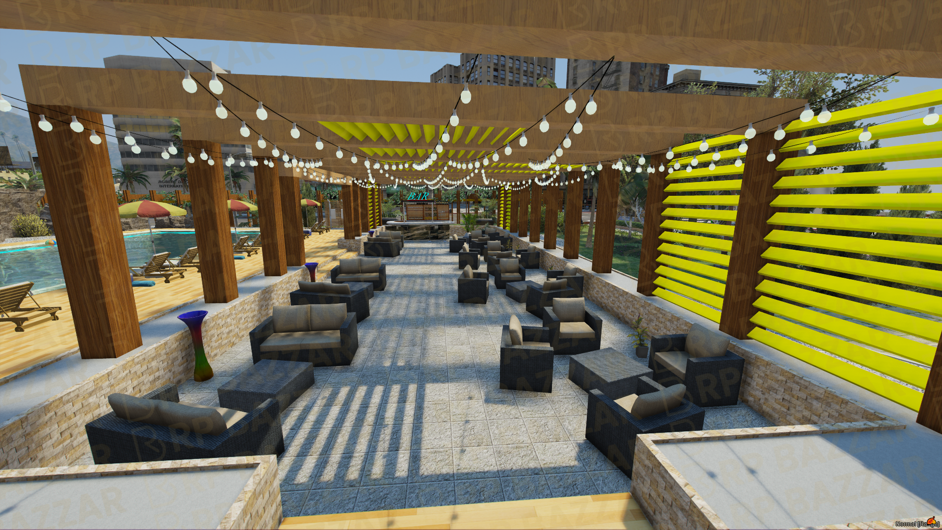 Liberty Legion Square FiveM MLO — GTA RP Interior — ESX QB QBOX — RPBazzar
