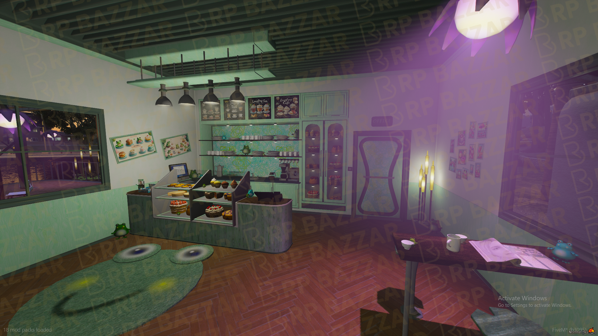 Casual Cantina FiveM MLO — GTA RP Interior — ESX QB QBOX — RPBazzar