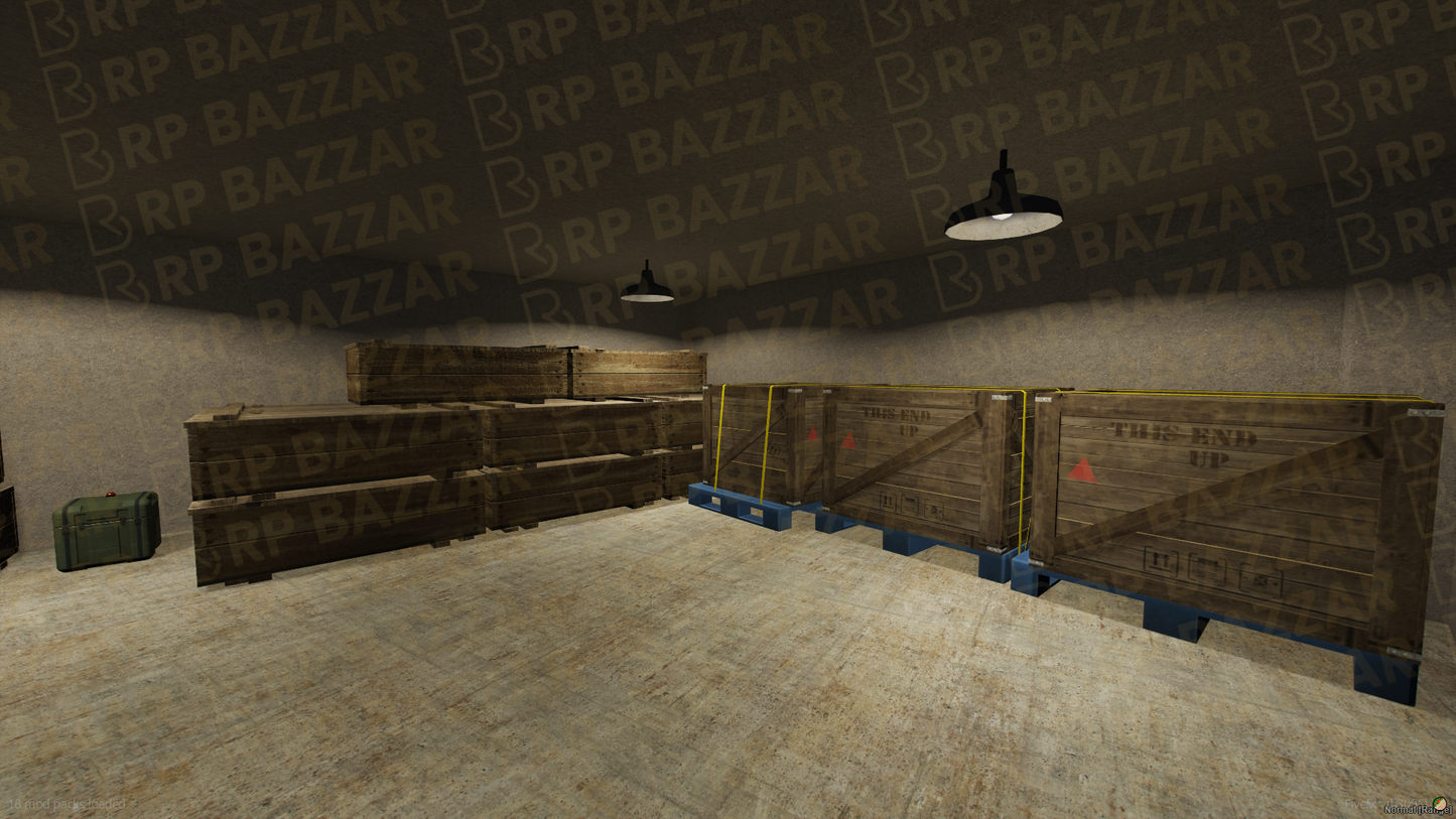 Fortified Bunker FiveM MLO — GTA RP Interior — ESX QB QBOX — RPBazzar