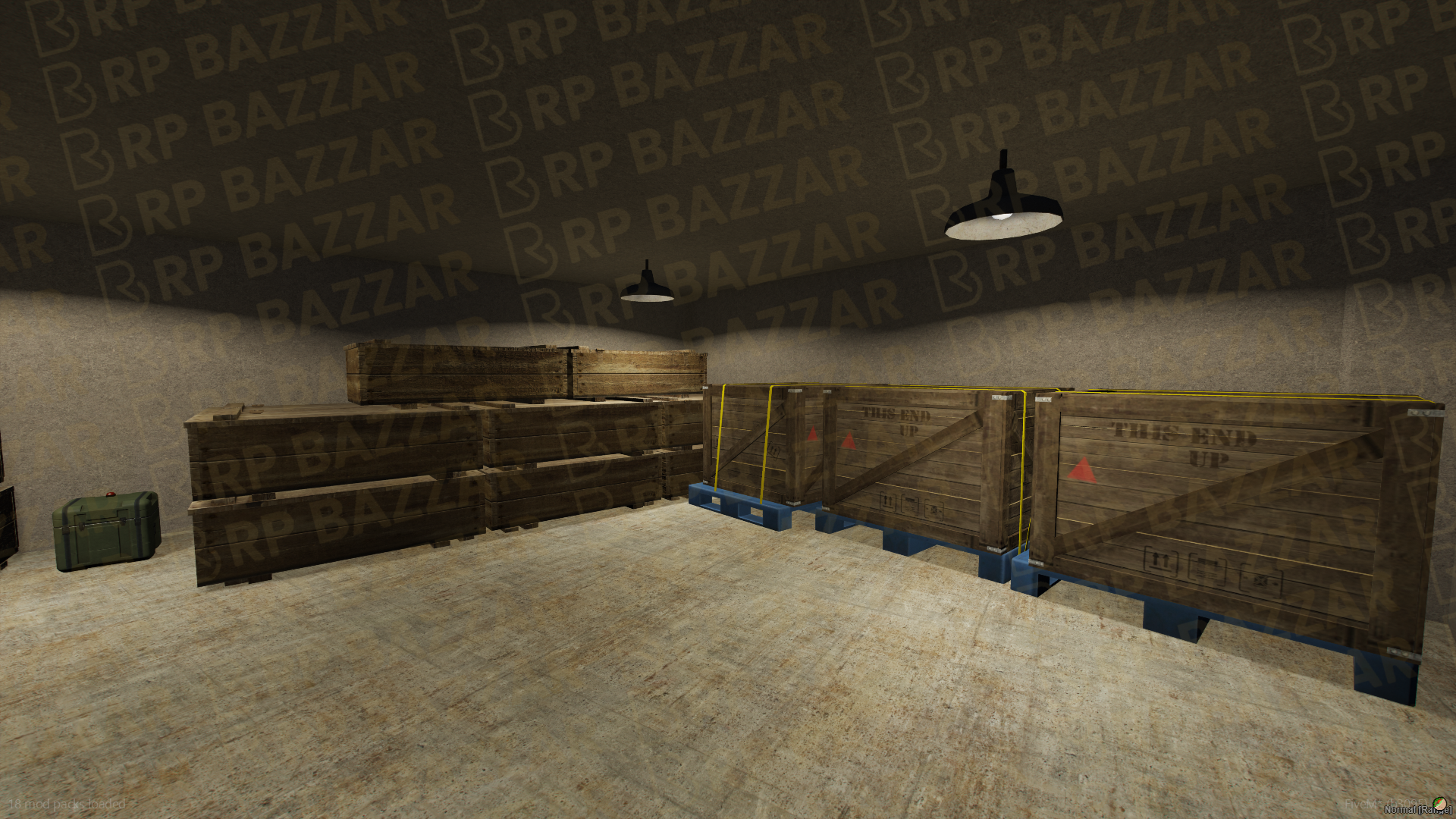 Fortified Bunker FiveM MLO — GTA RP Interior — ESX QB QBOX — RPBazzar