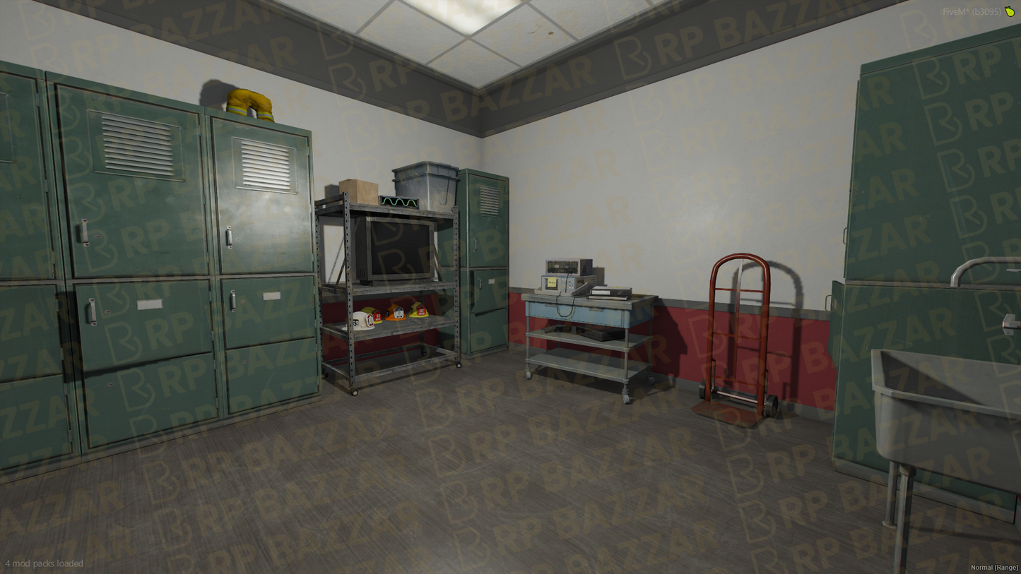 Urban Fire Department FiveM MLO — GTA RP Interior — ESX QB QBOX — RPBazzar