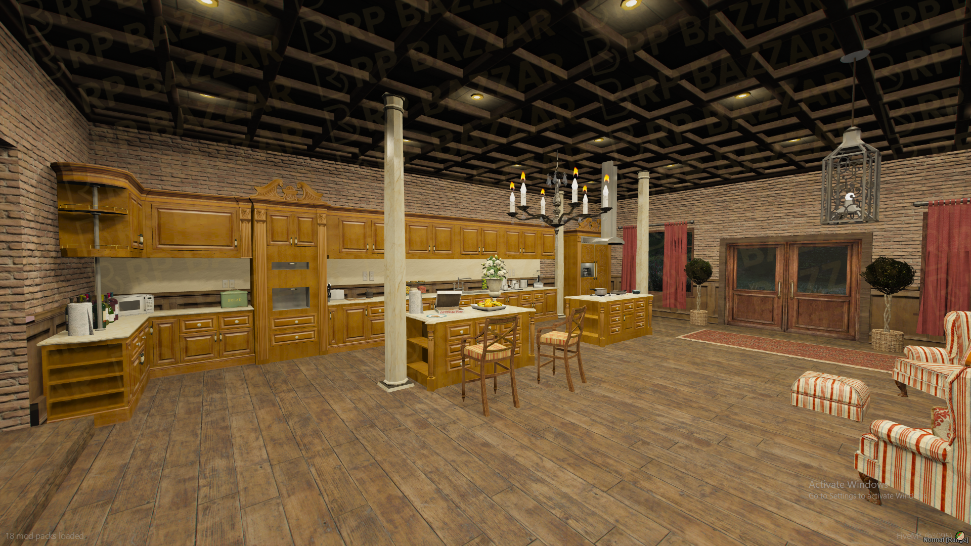 Contemporary Mansion FiveM MLO — GTA RP Interior — ESX QB QBOX — RPBazzar