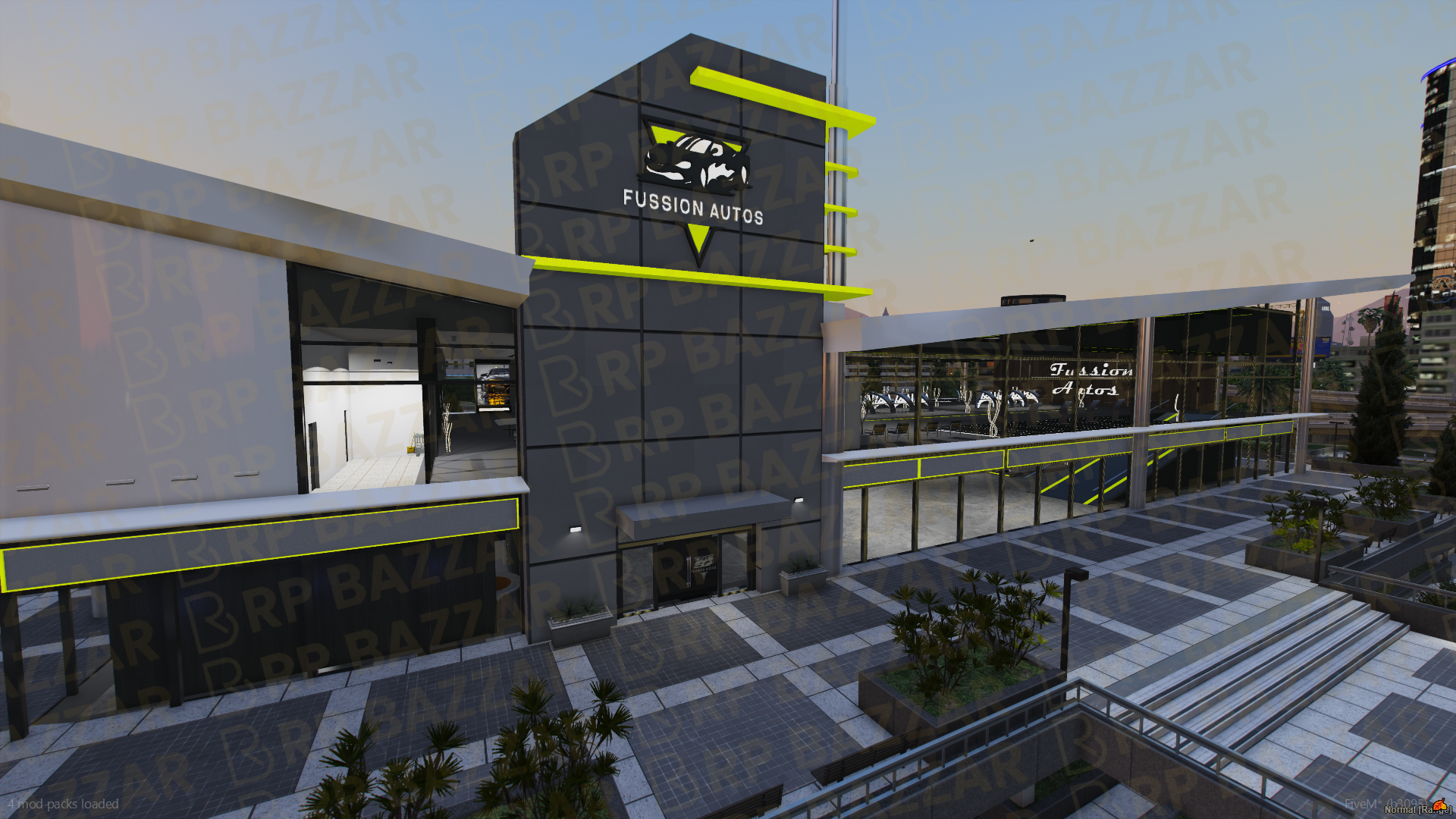 Luxury Vehicle Shop FiveM MLO — GTA RP Interior — ESX QB QBOX — RPBazzar