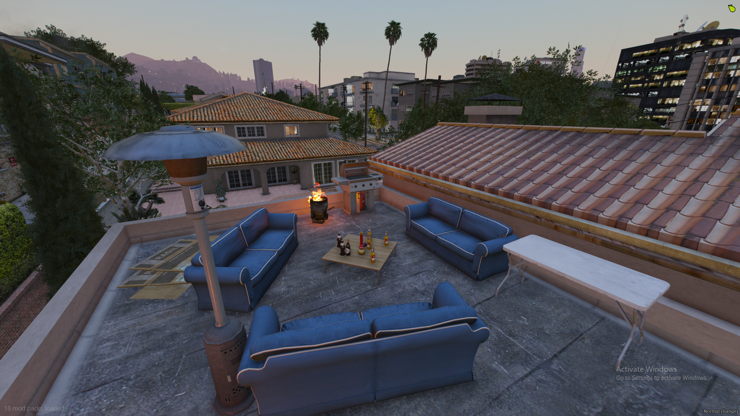 Hilltop House FiveM MLO — GTA RP Interior — ESX QB QBOX — RPBazzar