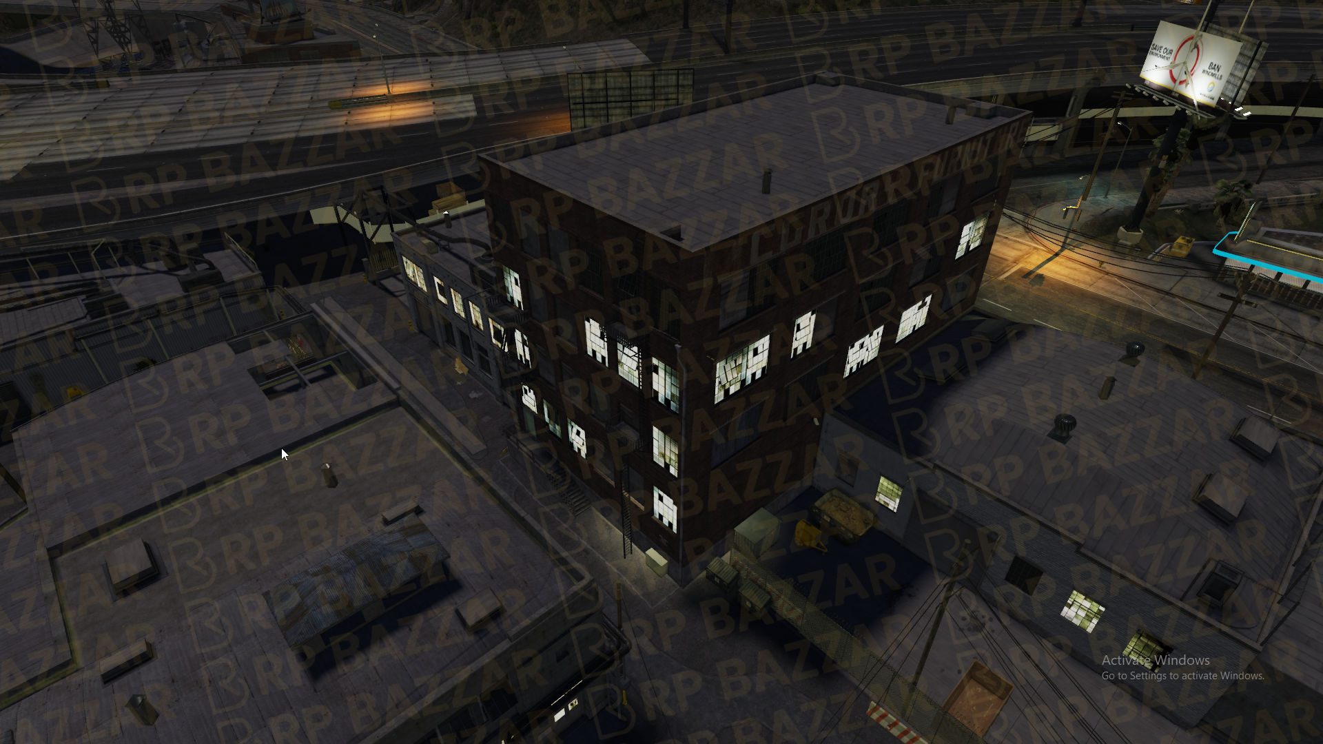 Abandoned Gang Basement FiveM MLO — GTA RP Interior — ESX QB QBOX — RPBazzar
