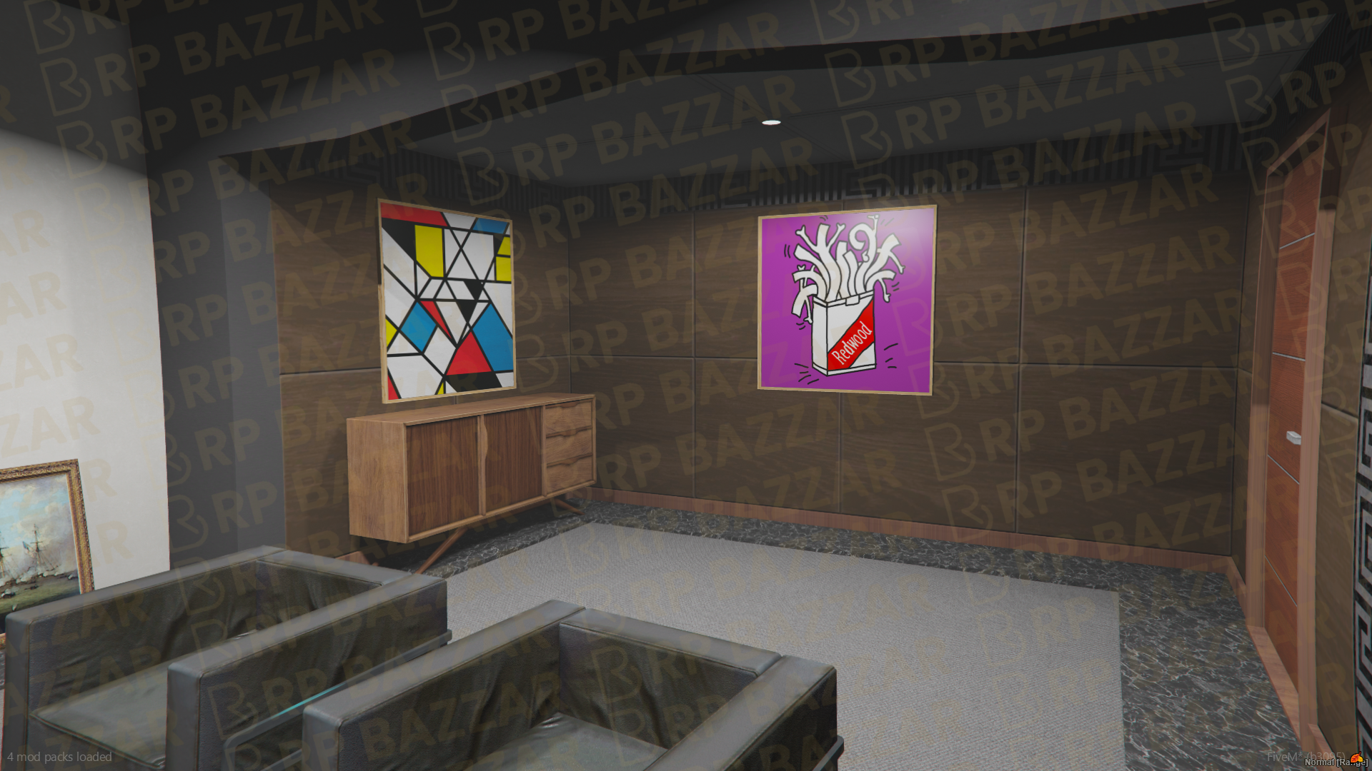 Urban Housing Shell FiveM MLO — GTA RP Interior — ESX QB QBOX — RPBazzar