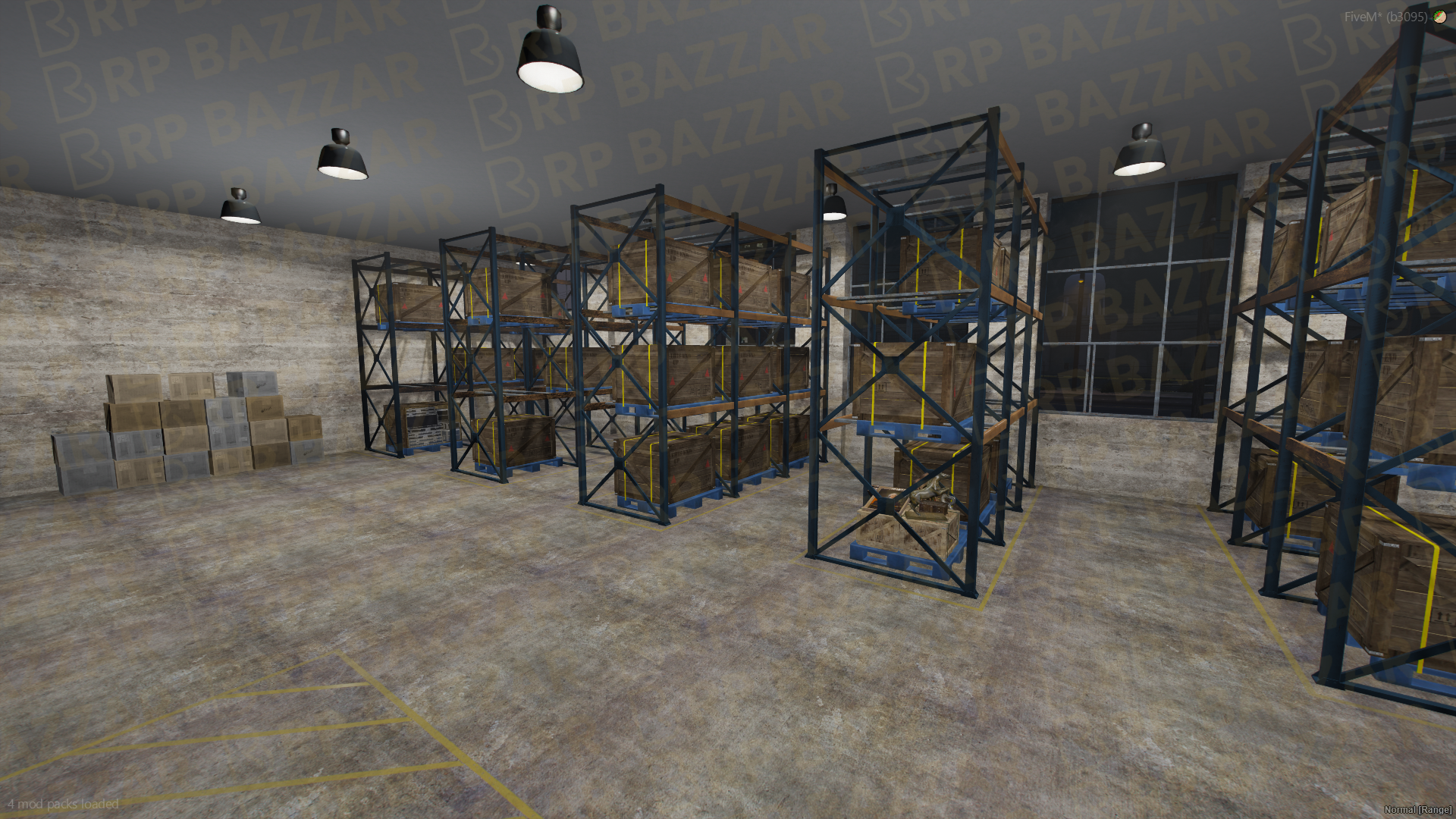 Hidden Storage Room & Warehouse FiveM MLO — GTA RP Interior — ESX QB QBOX — RPBazzar