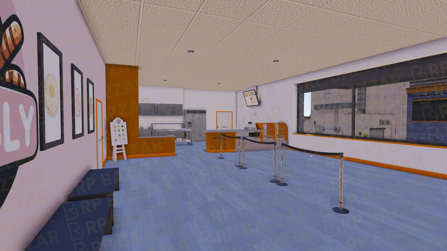 Gritty Canteen FiveM MLO — GTA RP Interior — ESX QB QBOX — RPBazzar