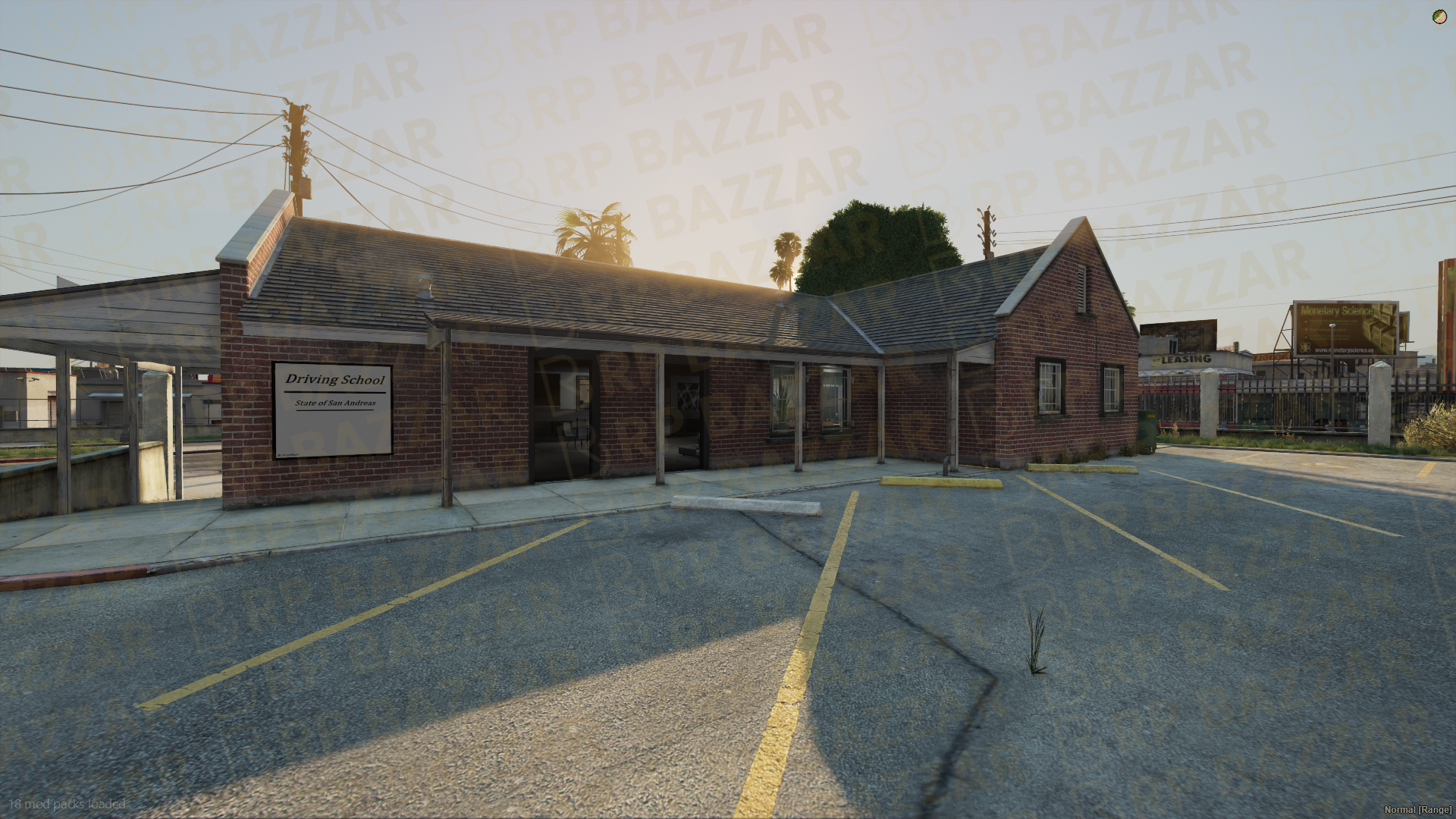 Highway Driving School FiveM MLO — GTA RP Interior — ESX QB QBOX — RPBazzar