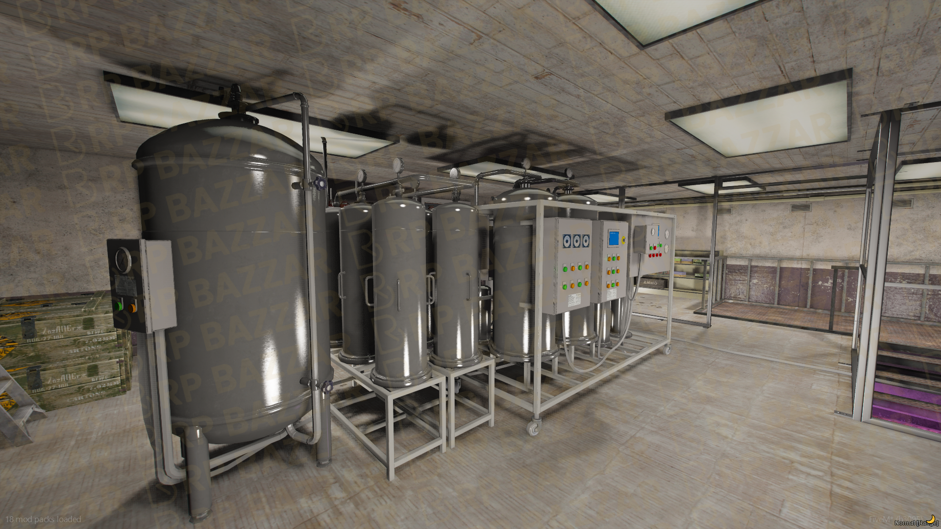 Derelict Drug Lab FiveM MLO — GTA RP Interior — ESX QB QBOX — RPBazzar
