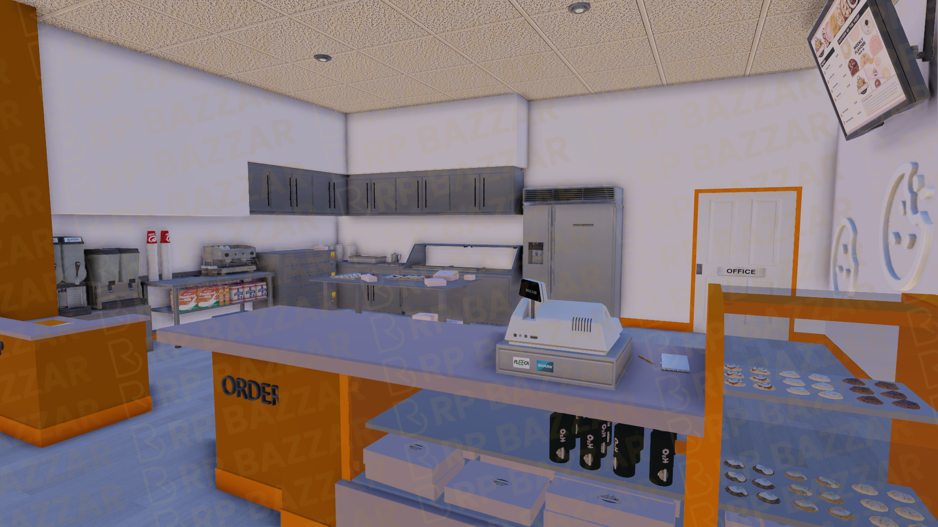 Gritty Canteen FiveM MLO — GTA RP Interior — ESX QB QBOX — RPBazzar