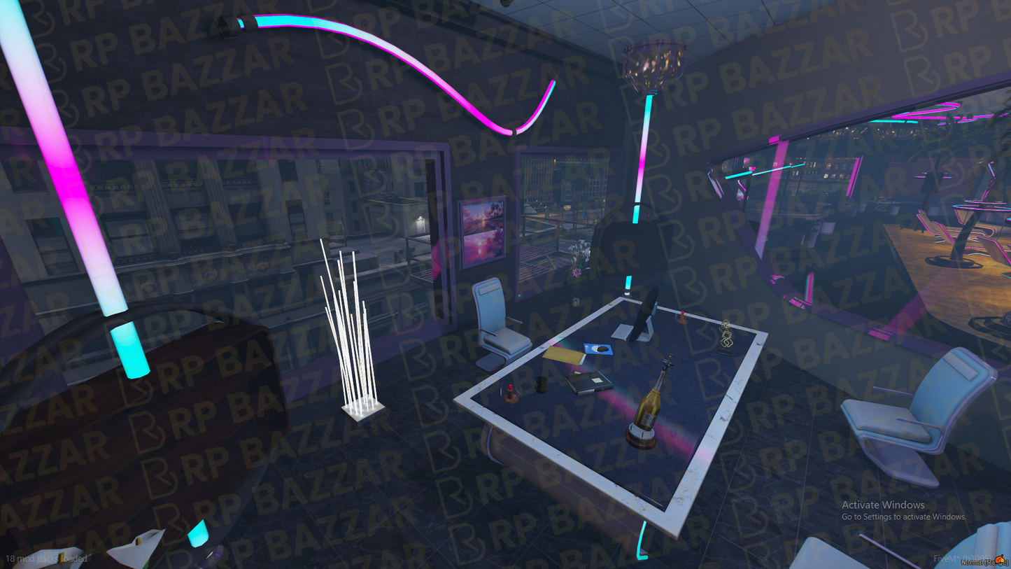 Highrise Nightclub FiveM MLO — GTA RP Interior — ESX QB QBOX — RPBazzar