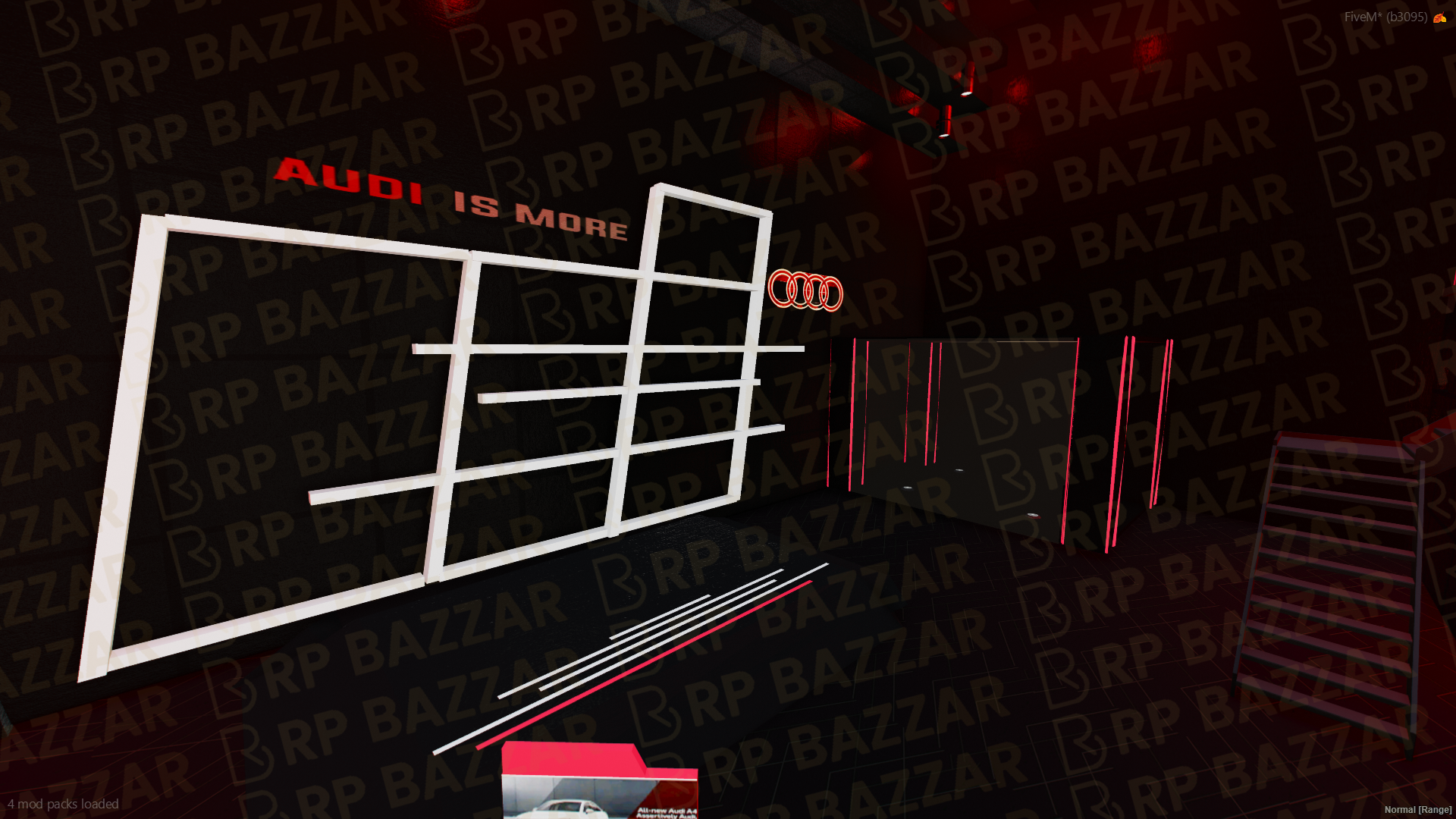 Urban Vehicle Shop FiveM MLO — GTA RP Interior — ESX QB QBOX — RPBazzar