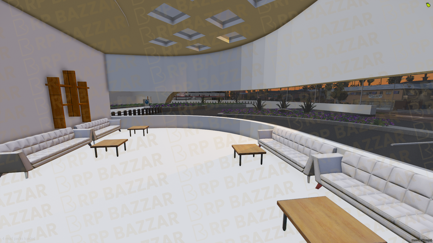 Modern Police Station FiveM MLO — GTA RP Interior — ESX QB QBOX — RPBazzar