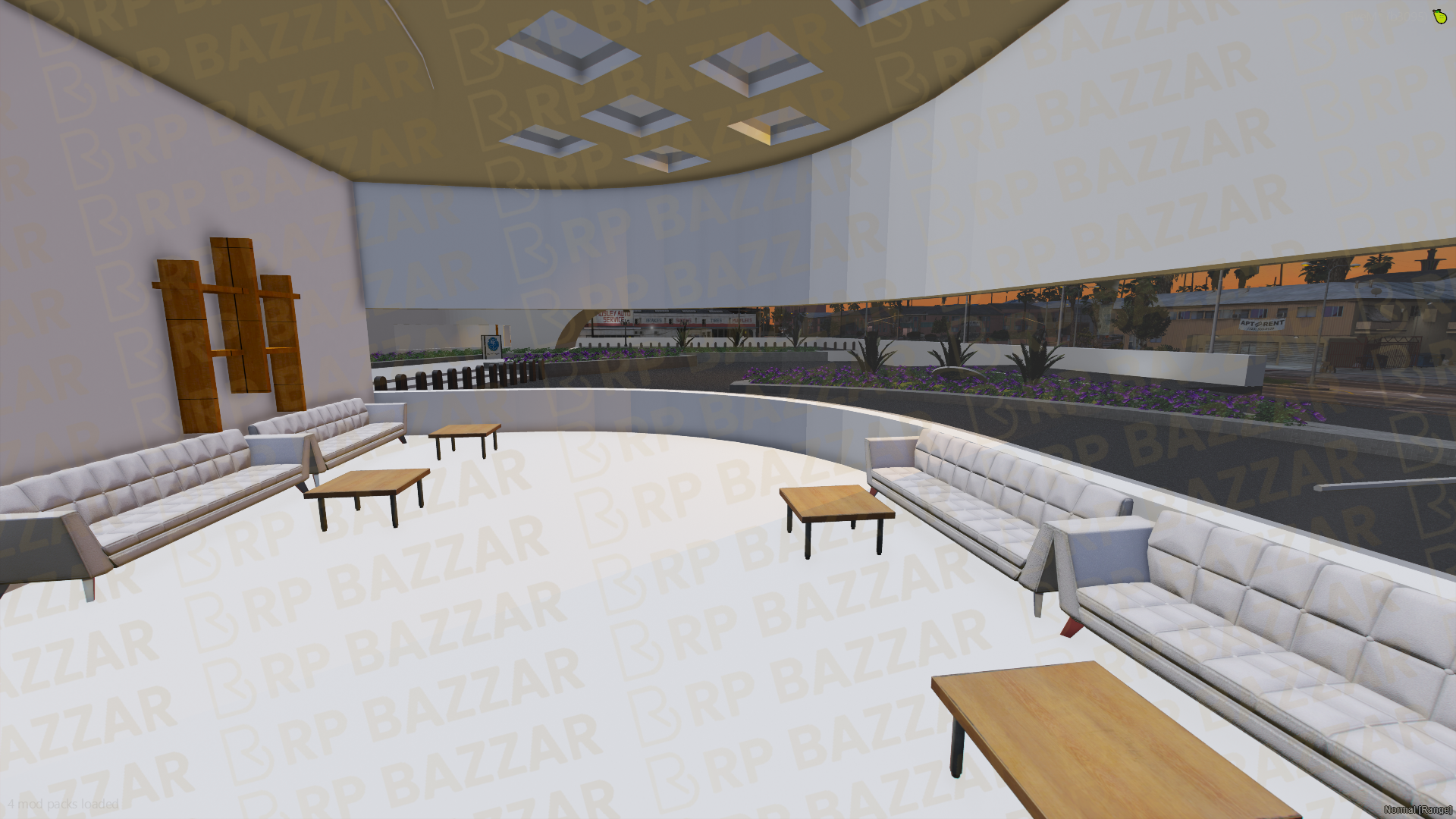 Modern Police Station FiveM MLO — GTA RP Interior — ESX QB QBOX — RPBazzar