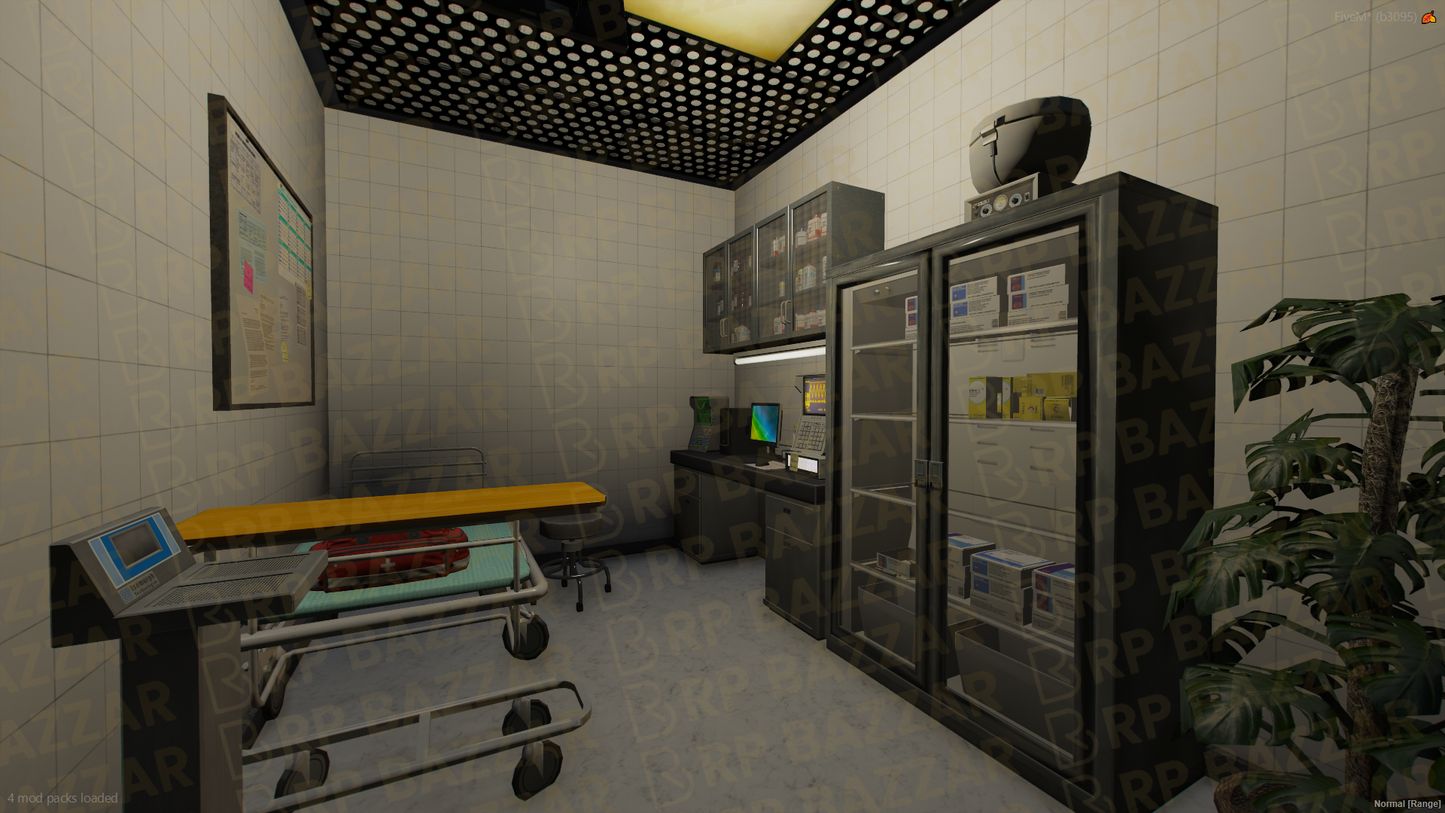 Coastal Police Station FiveM MLO — GTA RP Interior — ESX QB QBOX — RPBazzar