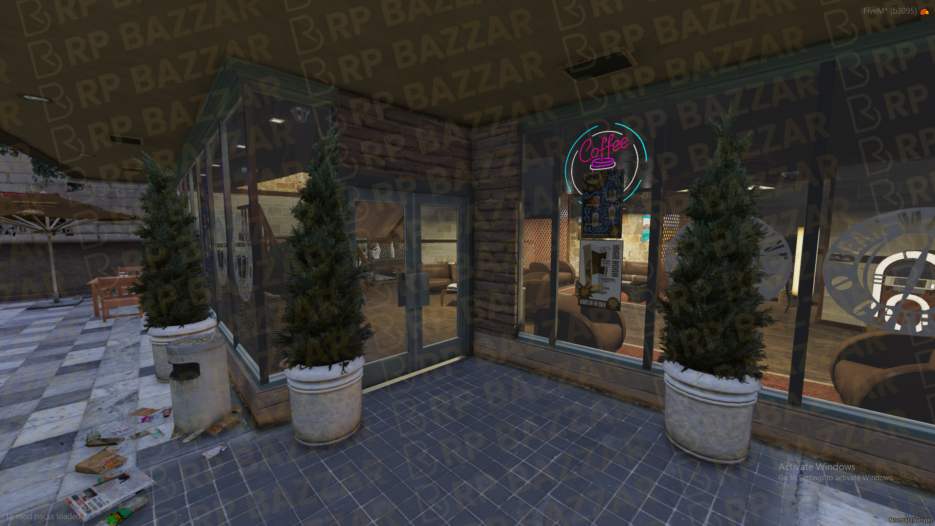 Urban Cantina FiveM MLO — GTA RP Interior — ESX QB QBOX — RPBazzar