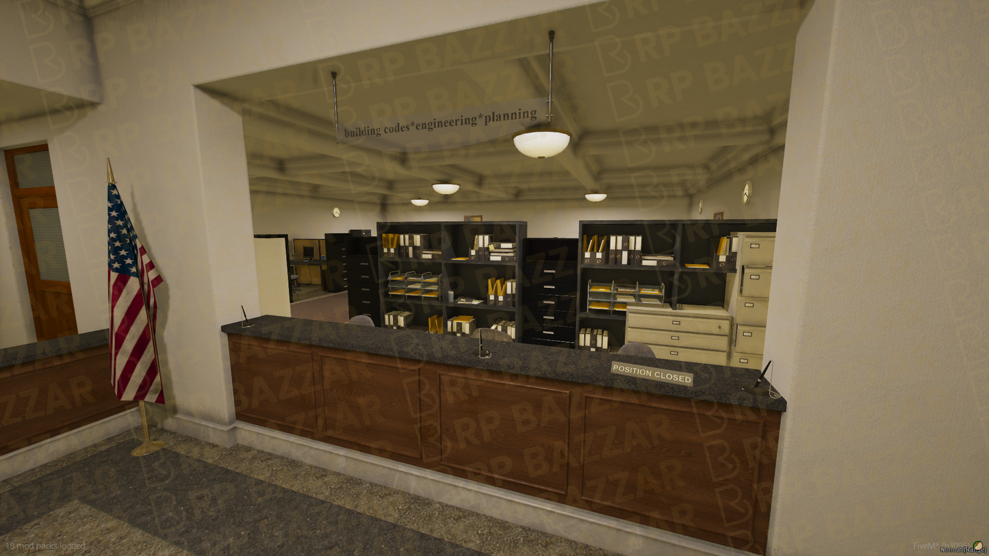 012.Cityhall FiveM MLO — rpbazzar