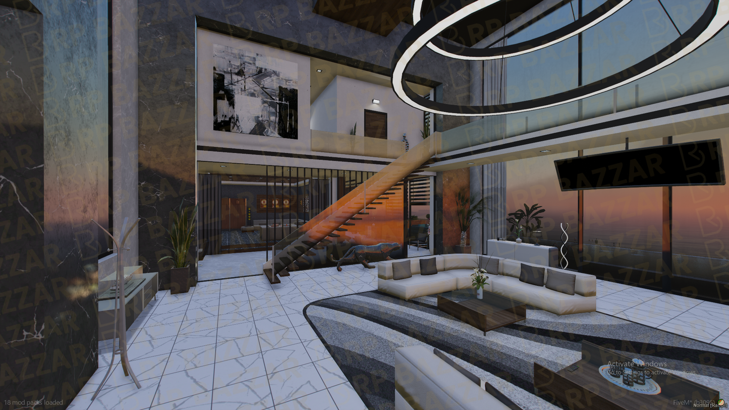 Classic Mansion FiveM MLO — GTA RP Interior — ESX QB QBOX — RPBazzar