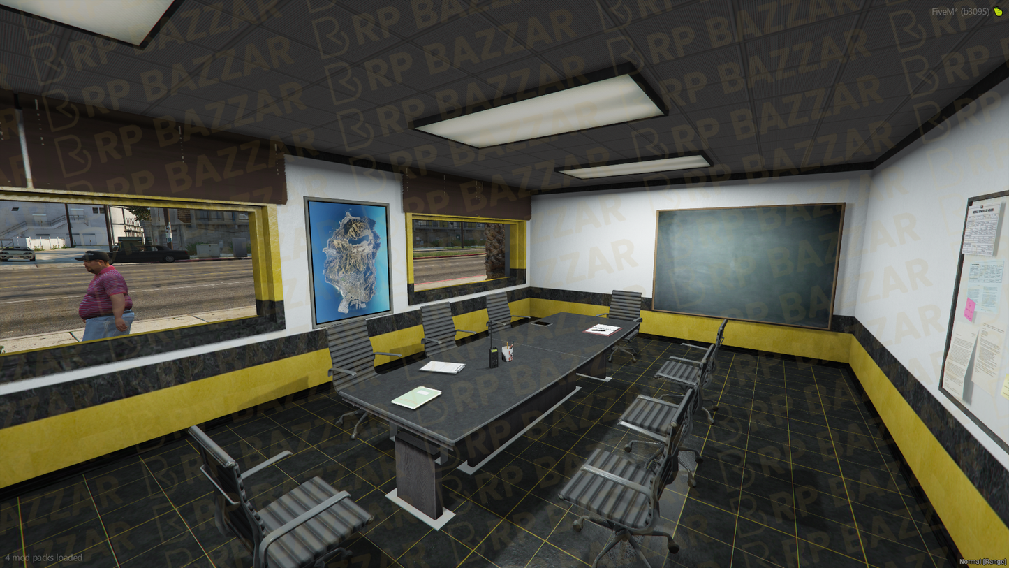 Metro Taxi Depot FiveM MLO — GTA RP Interior — ESX QB QBOX — RPBazzar