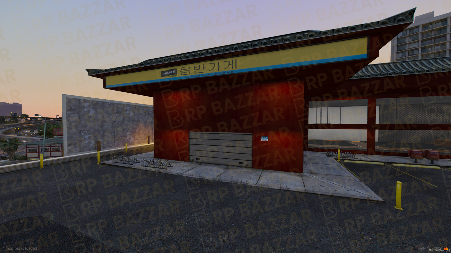 Pristine Vehicle Shop FiveM MLO — GTA RP Interior — ESX QB QBOX — RPBazzar