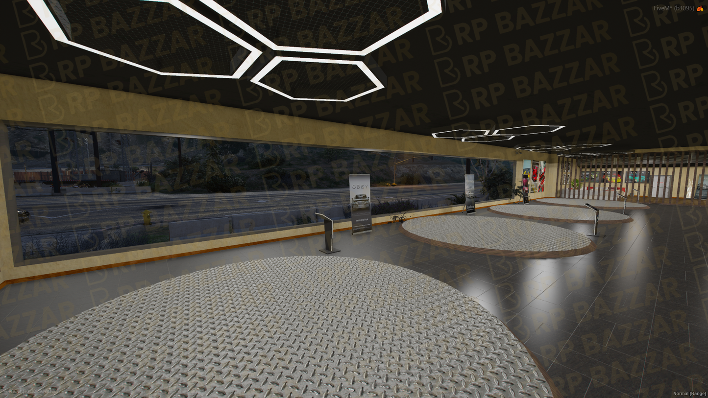 Elite Vehicle Shop FiveM MLO — GTA RP Interior — ESX QB QBOX — RPBazzar