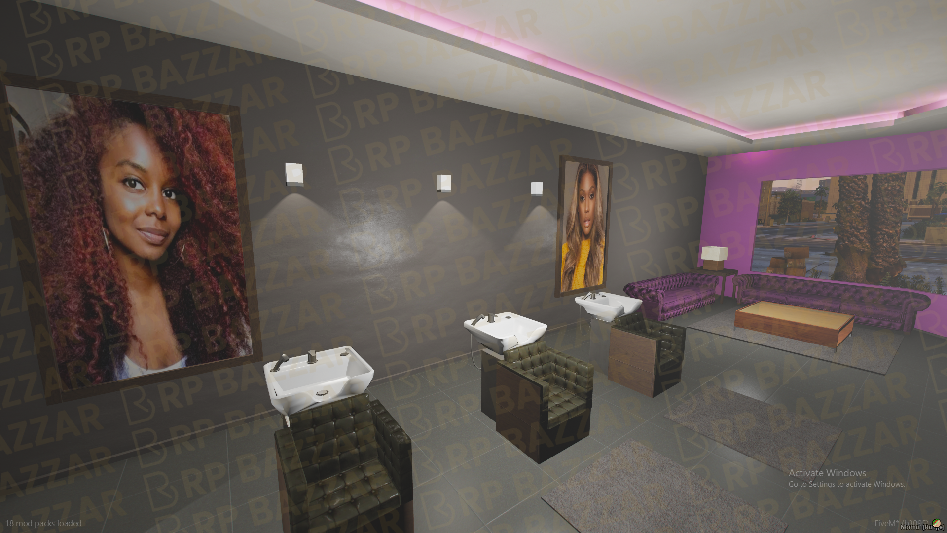 Neon Girl Haven FiveM MLO — GTA RP Interior — ESX QB QBOX — RPBazzar