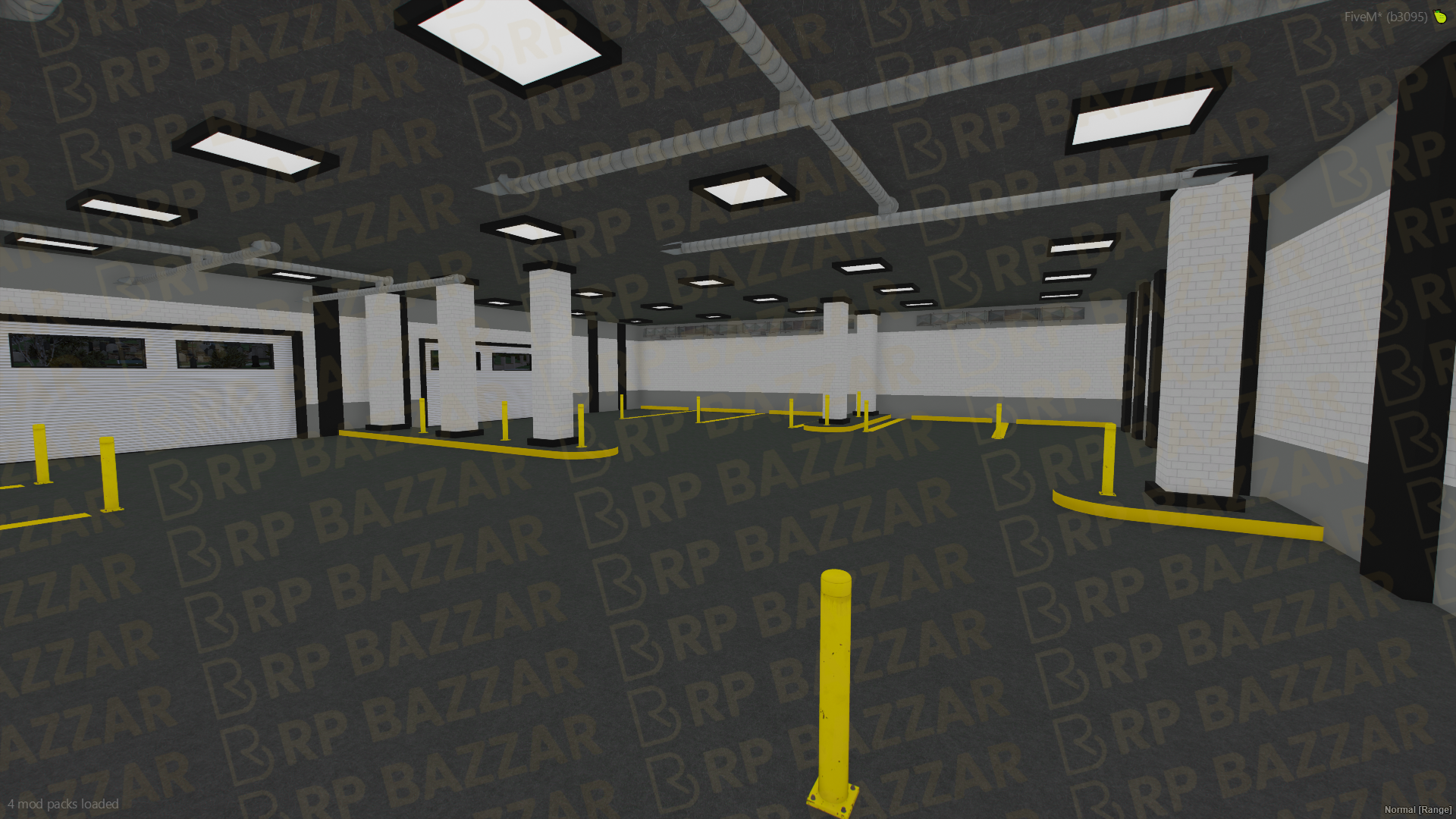 Patrol Police Station FiveM MLO — GTA RP Interior — ESX QB QBOX — RPBazzar